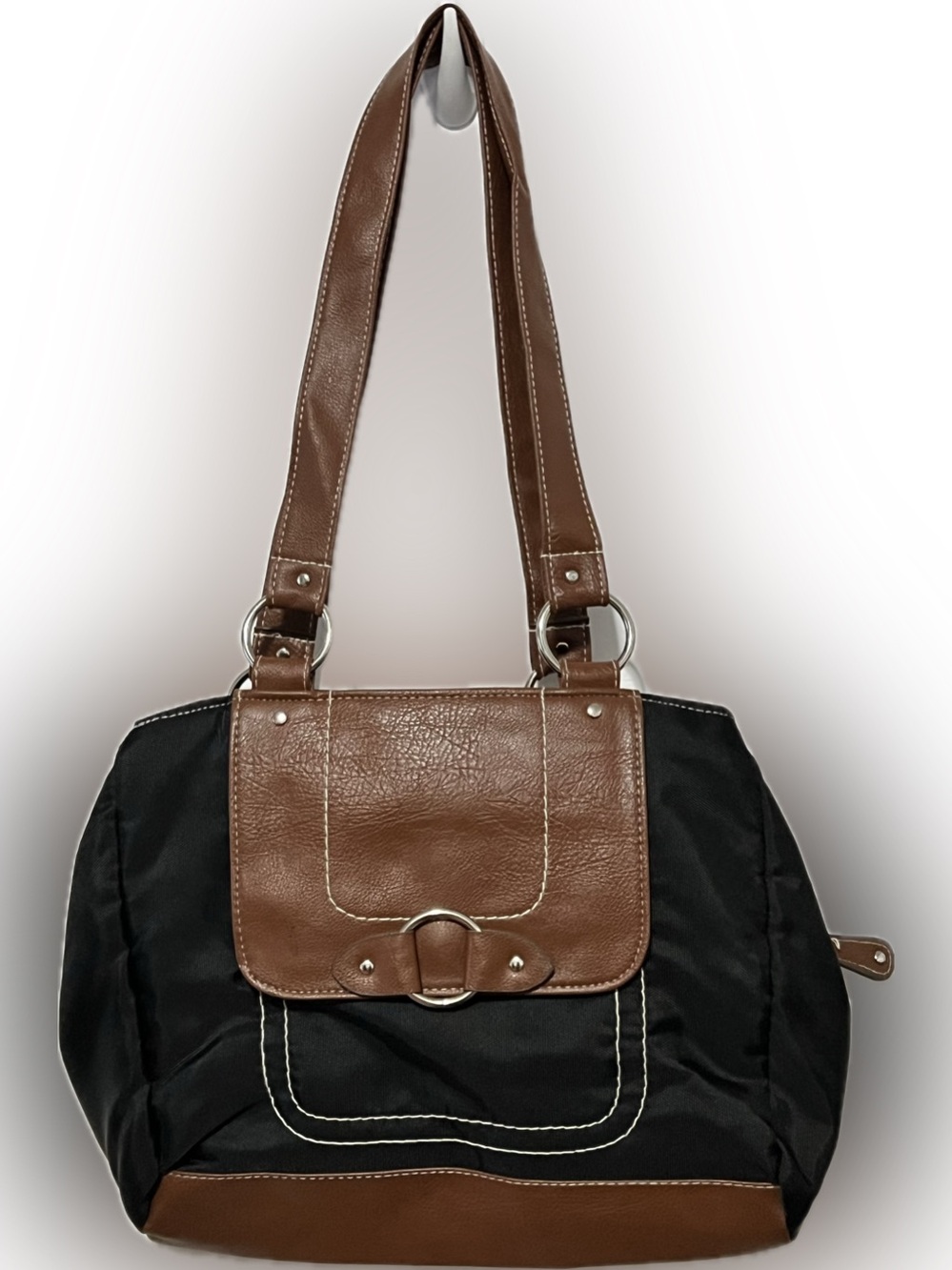 Color Block Shoulder Bag